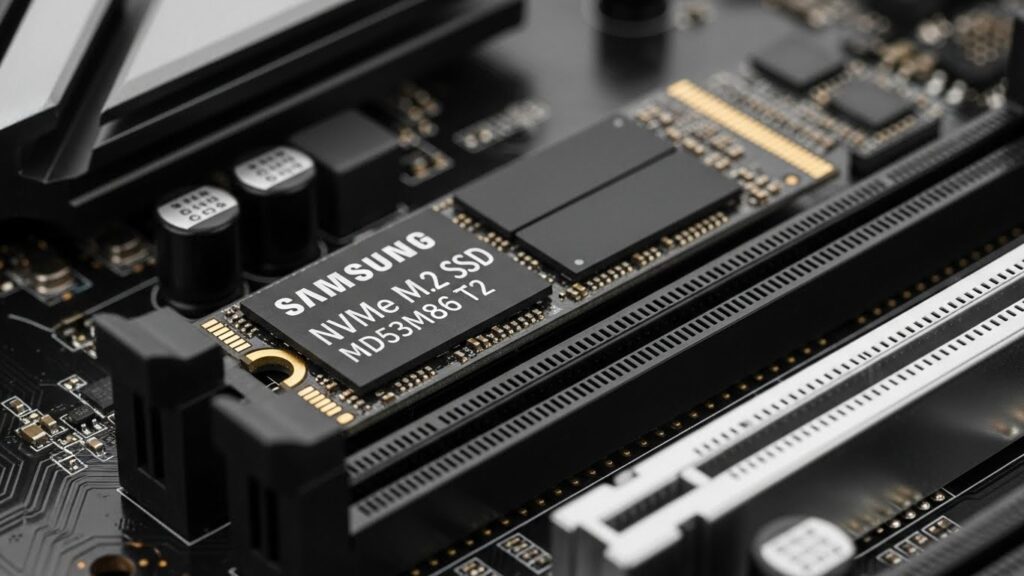 トレード PC SSD NVMe の搭載イメージ